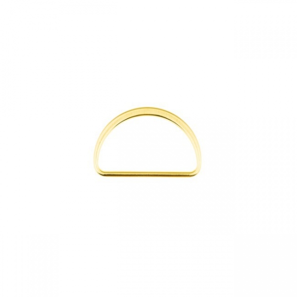 gold 4 cm D-Ringe